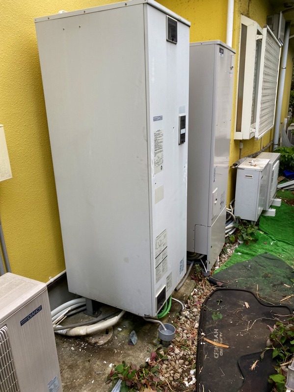 千葉県松戸市 Ｈ様 三菱電機エコキュート SRT-P554UB 550L角型フルオート 交換工事 交換後