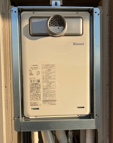 兵庫県神戸市垂水区 Ｙ様 都市ガス リンナイ給湯器 RUJ-A1610T 16号高温水供給式給湯器 交換工事 交換後