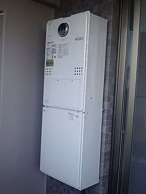 兵庫県西宮市 M様 ノーリツエコジョーズ　GTH-C2450AW3H-1 BL　24号スタンダード（フルオート）給湯暖房給湯器　交換工事 交換後