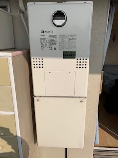 兵庫県尼崎市 N様 都市ガス ノーリツエコジョーズ GTH-C2460AW3H BL 24号スタンダード（フルオート）給湯暖房給湯器 交換工事 交換後
