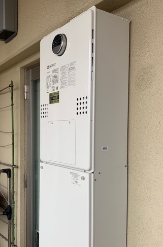 東京都江東区 Ｓ様 都市ガス ノーリツエコジョーズ GTH-C2460AW3H BL 24号スタンダード（フルオート）給湯暖房給湯器 交換工事 交換後