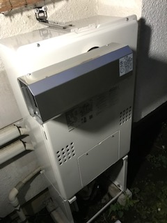 東京都小平市 W様 都市ガス ノーリツエコジョーズ GTH-C2460AW3H BL 24号スタンダード（フルオート）給湯暖房給湯器 交換工事 交換後
