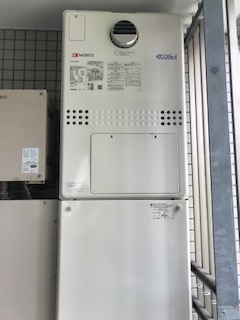 東京都千代田区 都市ガス ノーリツエコジョーズ GTH-C2451AW6H-1 BL 24号スタンダード（フルオート）給湯暖房給湯器 交換工事 交換後