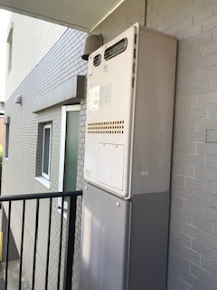 神奈川県横浜市港北区 Ｍ様 	都市ガス ノーリツエコジョーズ GTH-C2450AW3H-1 BL 24号スタンダード（フルオート）給湯暖房給湯器 交換工事 交換前
