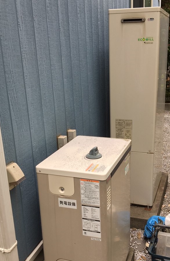神奈川県相模原市南区 Ｋ様 都市ガス ノーリツエコジョーズ GTH-C2450AW3H-1 BL 24号スタンダード（フルオート）給湯暖房給湯器 交換工事 交換前