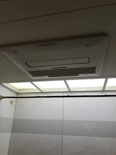 東京都杉並区 Ｍ様 ノーリツ天井形浴室暖房乾燥機 BDV-4104AUKNC-J3-BL 交換工事 交換後
