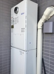 東京都杉並区 I様 都市ガス ノーリツエコジョーズ GTH-C2450AW3H-1 BL 24号スタンダード（フルオート）給湯暖房給湯器 交換工事 交換後