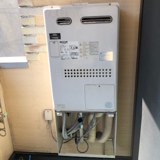 兵庫県神戸市東灘区 Ｓ様 都市ガス ノーリツエコジョーズ GTH-C2460AW3H BL 24号スタンダード（フルオート）給湯暖房給湯器 交換工事 交換前
