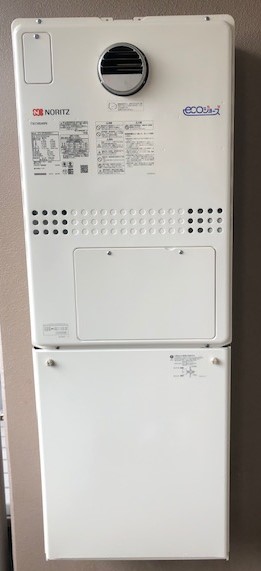 兵庫県神戸市西区 Ｍ様 都市ガス ノーリツエコジョーズ GTH-CP2450AW3H-1 BL 24号スタンダード（フルオート）給湯暖房給湯器 交換工事 交換後