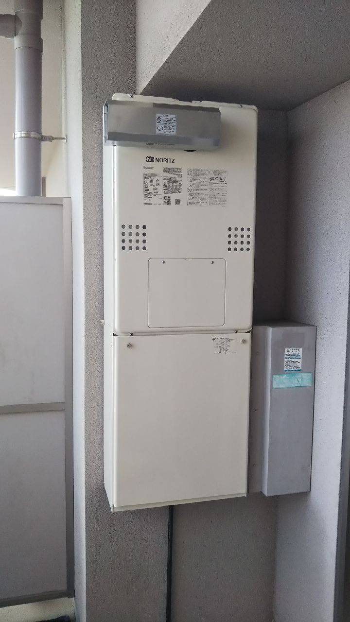 神奈川県相模原市 N様 都市ガス ノーリツエコジョーズ GTH-C2461AW3H-T BL 24号スタンダード（フルオート）給湯暖房給湯器 交換工事 交換後