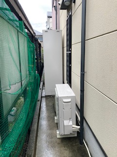 大阪府堺市中区 Ｎ様 三菱電機エコキュート SRT-C465 460L角型エコオート 交換工事 交換後