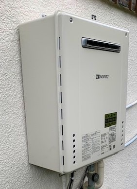 大阪府寝屋川市 S様 都市ガス ノーリツ給湯器 GT-2060SAWX-1 BL  20号オート追焚付給湯器 交換工事 交換後