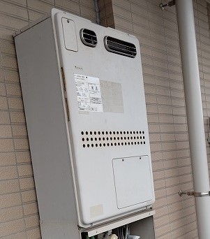 東京都豊島区 S様 都市ガス ノーリツエコジョーズ GTH-C2460AW3H BL 24号スタンダード（フルオート）給湯暖房給湯器 交換工事 交換前