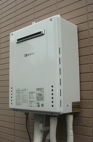 神奈川県綾瀬市 Ｉ様 LPガス ノーリツ給湯器 GT-2460SAWX-1 BL 24号オート追焚付給湯器 交換工事 交換後