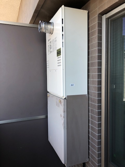 埼玉県さいたま市浦和区 Ｏ様 都市ガス ノーリツエコジョーズ GTH-C2460AW3H-T BL 24号スタンダード（フルオート）給湯暖房給湯器 交換工事 交換後