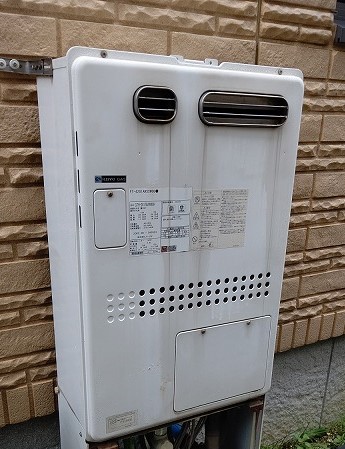 千葉県浦安市 S様 都市ガス ノーリツエコジョーズ GTH-C2461AW6H BL 24号スタンダード（フルオート）給湯暖房給湯器 交換工事 交換前