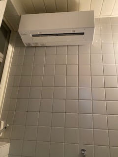 兵庫県三田市 Ｍ様 ノーリツ BDV-4107WKN 壁掛形浴室暖房乾燥機 交換工事 交換後