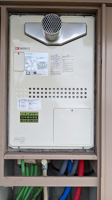 東京都杉並区 Ｙ様 都市ガス ノーリツ給湯器 GTH-2444AWX3H-T-1 BL 24号フルオート給湯暖房給湯器 交換工事 交換後
