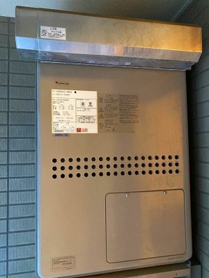 東京都新宿区 Ｍ様 都市ガス ノーリツエコジョーズ GTH-C2461AW6H BL 24号スタンダード（フルオート）給湯暖房給湯器 交換工事 交換前