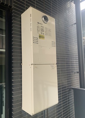 東京都港区 Ｙ様 都市ガス ノーリツエコジョーズ GTH-C2460AW3H BL 24号スタンダード（フルオート）給湯暖房給湯器 交換工事 交換後