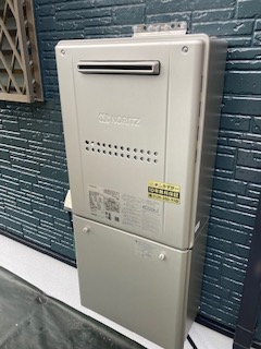 愛知県春日井市 Ｏ様 都市ガス ノーリツエコジョーズ GTH-C2059SAWD BL 20号オート給湯暖房給湯器 交換工事 交換後