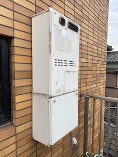 兵庫県姫路市 Ｉ様 都市ガス ノーリツ エコジョーズ GTH-C2461AW6H BL 24号スタンダード（フルオート）給湯暖房給湯器 交換工事 交換前