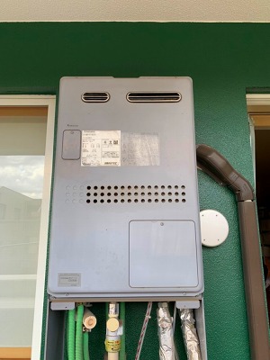 東京都練馬区 Ｇ様 都市ガス ノーリツエコジョーズ 	GTH-C2460AW3H BL 24号（フルオート）給湯暖房給湯器 交換工事 交換前
