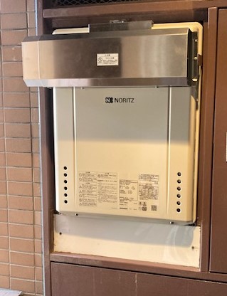 埼玉県さいたま市桜区 Ｋ様 都市ガス ノーリツ給湯器 GT-1660SAWX-1 BL 16号オート追焚付給湯器 交換工事 交換後