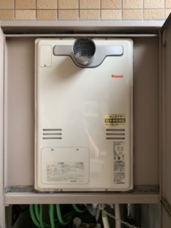 千葉県浦安市 Ｏ様 都市ガス リンナイ給湯器 RUFH-A2400AT2-3 24号フルオート給湯暖房給湯器 交換工事 交換後