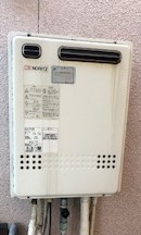 兵庫県尼崎市 Y様 都市ガス ノーリツ給湯器 GT-2460SAWX-1 BL 24号オート追焚付給湯器 交換工事 交換前