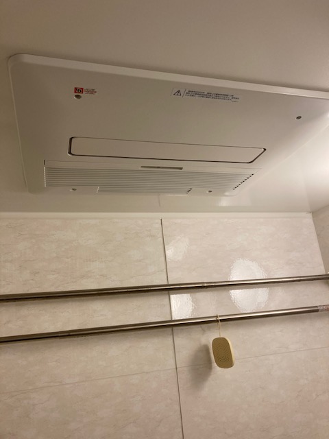 奈良県奈良市 N様 ノーリツ天井形浴室暖房乾燥機 BDV-4104AUKNC-J3-BL 交換工事 交換後