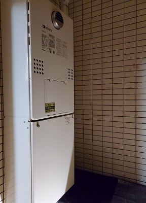 東京都中野区 Ｋ様 都市ガス ノーリツエコジョーズ GTH-C2460AW3H-T BL 24号スタンダード（フルオート）給湯暖房給湯器 交換工事 交換後