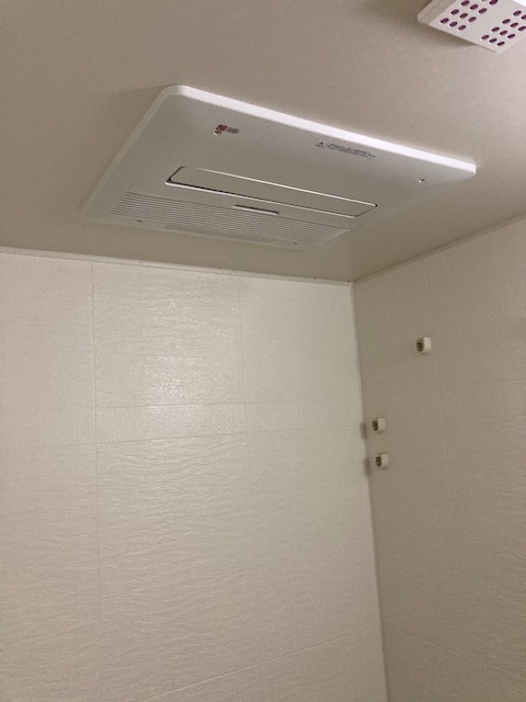 兵庫県神戸市東灘区 H様 ノーリツ 天井形浴室暖房乾燥機 BDV-4104AUKNC-J3-BL 交換工事 交換後
