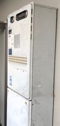 兵庫県神戸市灘区 Y様 都市ガス ノーリツエコジョーズ GTH-C2460SAW3H BL 24号シンプル（オート）給湯暖房給湯器 交換工事 交換前
