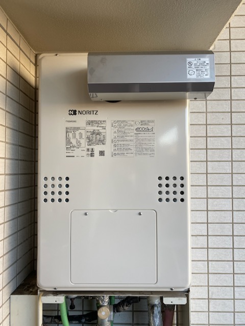 東京都葛飾区 H様 都市ガス ノーリツエコジョーズ GTH-C2461SAW3H BL 24号シンプル（オート）給湯暖房給湯器 交換工事 交換後