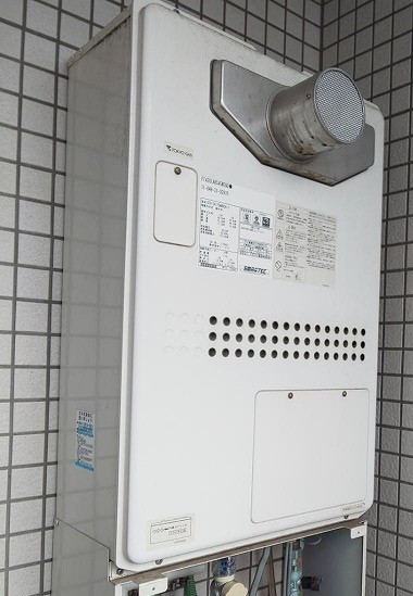 東京都文京区 N様 都市ガス ノーリツエコジョーズ GTH-C2460AW3H-T BL 24号スタンダード（フルオート）給湯暖房給湯器 交換工事 交換前