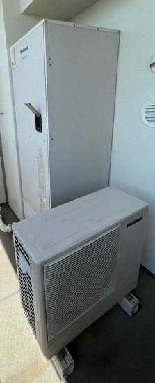 千葉県鎌ケ谷市 N様 三菱電機エコキュート SRT-W305D 300L角型フルオート 交換工事 交換前