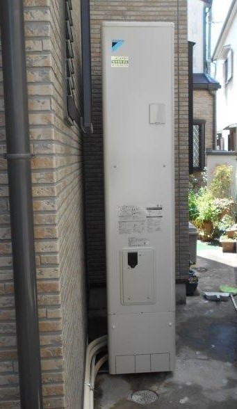 大阪府寝屋川市 N様 ダイキンエコキュート EQ46VFTV 460L薄型フルオート 交換工事 交換後