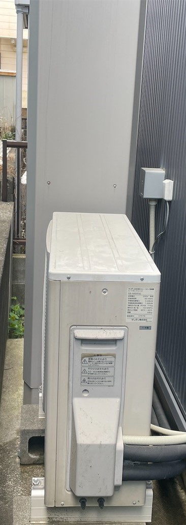 神奈川県茅ヶ崎市 S様 三菱電機エコキュート SRT-W435Z 430L薄型フルオート 交換工事 交換前