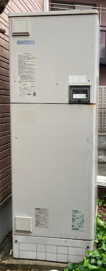 滋賀県大津市 S様 三菱電機エコキュート SRT-C465 460L角型エコオート 交換工事 交換前