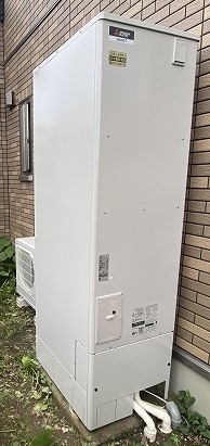 神奈川県横浜市港南区 K様 三菱電機エコキュート SRT-S465U 460L角型フルオート 交換工事 交換後