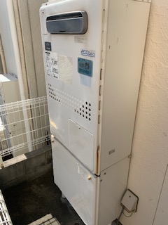 兵庫県神戸市灘区 Y様 都市ガス ノーリツエコジョーズ 	GTH-C2460AW3H BL 24号（フルオート）給湯暖房給湯器 交換工事 交換前