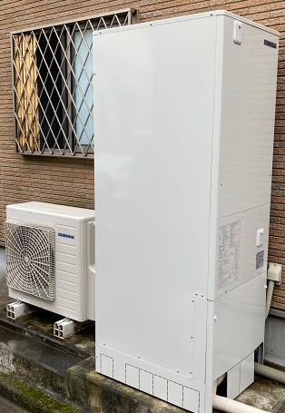 東京都東村山市 S様 コロナエコキュート CHP-37AY4 370L角型フルオート 交換工事 交換後