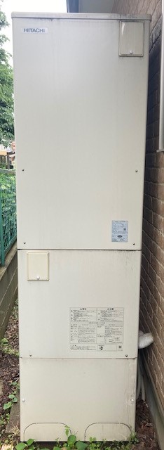 千葉県四街道市 N様 ダイキンエコキュート EQN46VFV 460L角型フルオート 交換工事 交換前