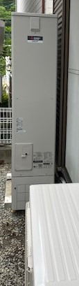 大阪府豊能郡能勢町 W様 三菱電機エコキュート SRT-W375Z 370L薄型フルオート 交換工事 交換後