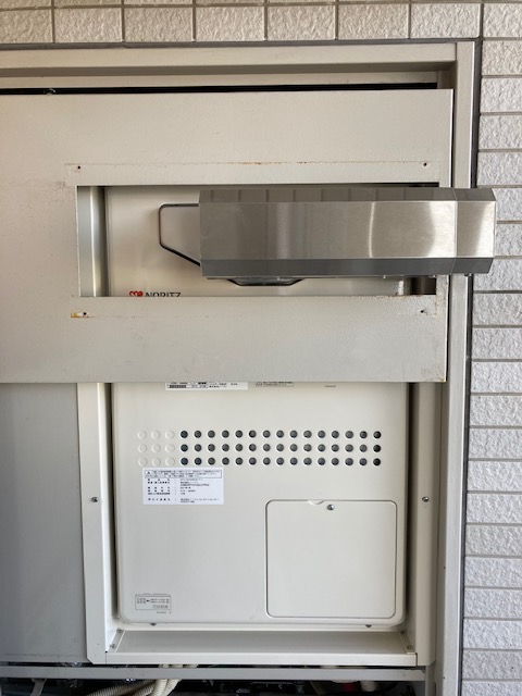 兵庫県西宮市 M様 都市ガス ノーリツ給湯器 GTH-2444AWX3H-T-1 BL 24号フルオート給湯暖房給湯器 交換工事 交換後