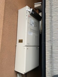 大阪府富田林市 M様 都市ガス ノーリツ給湯器 GTH-2444AWX3H-1 BL 24号フルオート給湯暖房給湯器 交換工事 交換後