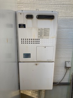 奈良県奈良市 M様 都市ガス ノーリツエコジョーズ GTH-C2459SAWD BL 12A13A 24号オート給湯暖房給湯器（エコジョーズ） 交換工事 交換前