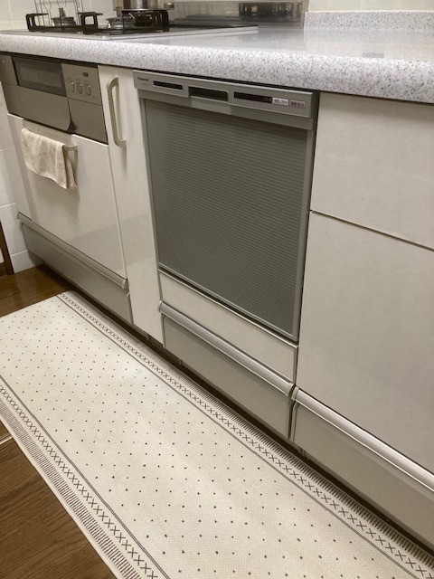 兵庫県伊丹市 I様 食器洗い乾燥機 NP-45VS7S 交換工事 交換前