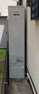 大阪府堺市東区 W様 三菱電機エコキュート SRT-S435UZ 430L薄型フルオート 交換工事 交換後